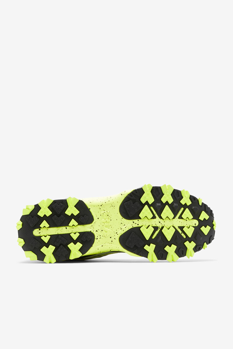 Men's Fila Oakmont Tr Mid - Sneakers & Lifestyle | Fila Sneakers Black / Yellow | vZFqXBzgPxl