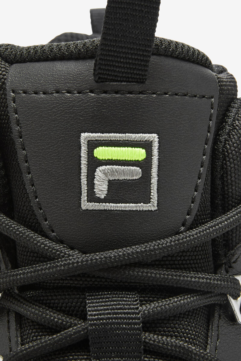 Men's Fila Oakmont Tr Mid - Sneakers & Lifestyle | Fila Sneakers Black / Yellow | vZFqXBzgPxl