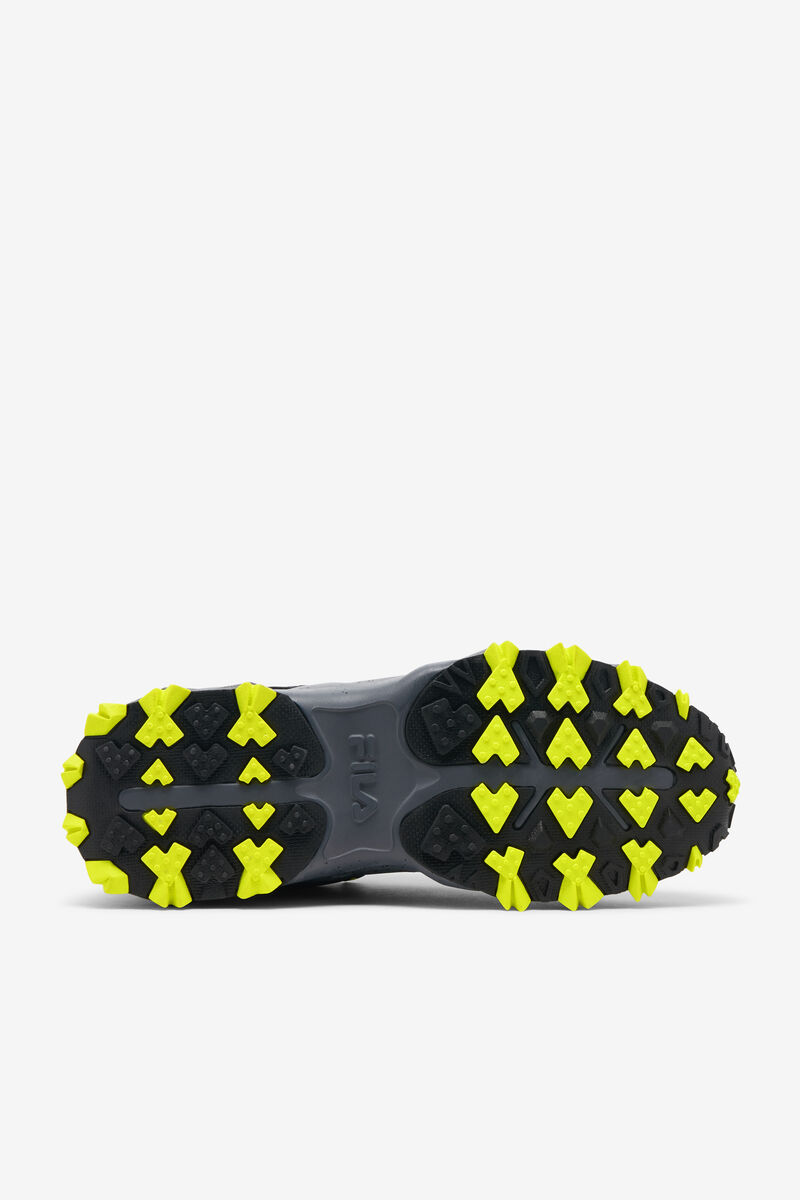 Men's Fila Oakmont Tr Running Shoes Black / Yellow | Ba4wg94d6CQ