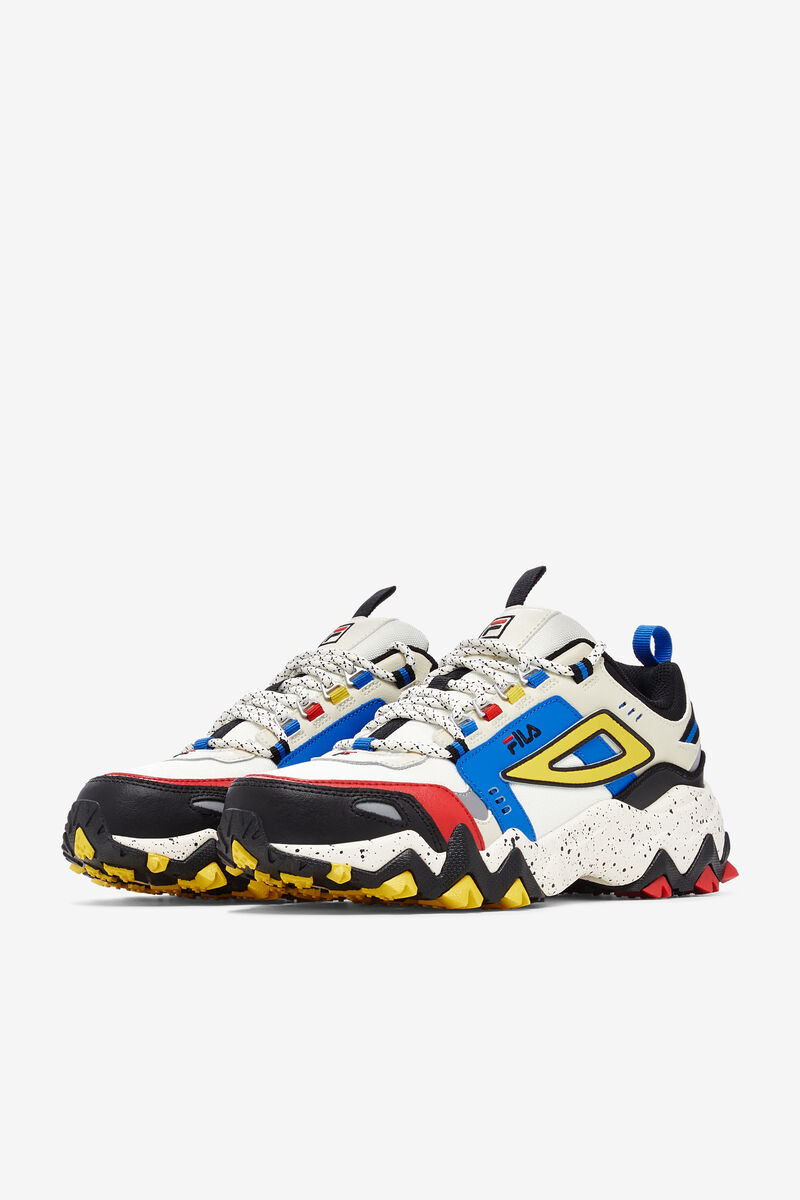 Men's Fila Oakmont Tr Running Shoes Black / Blue | Vh9fvzE89At