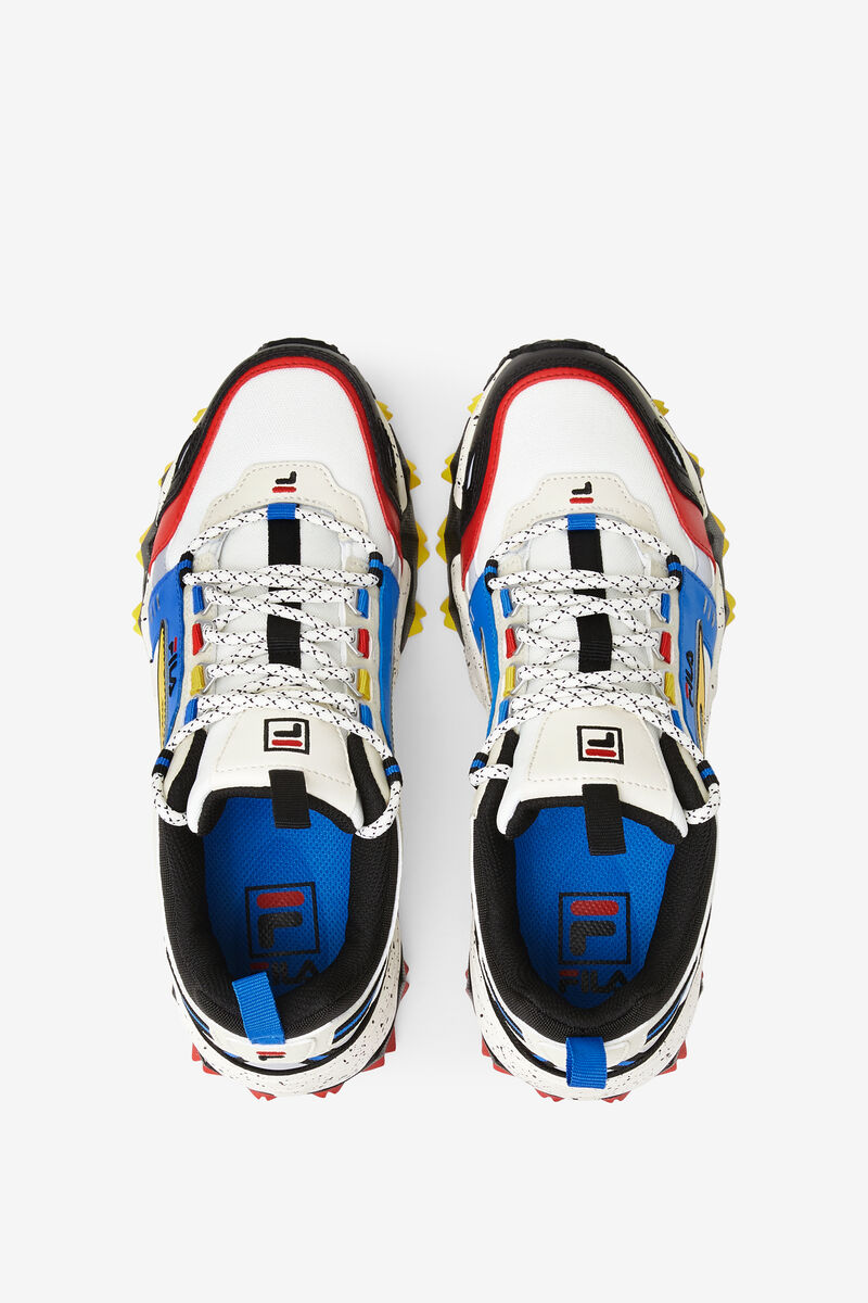 Men's Fila Oakmont Tr Running Shoes Black / Blue | Vh9fvzE89At