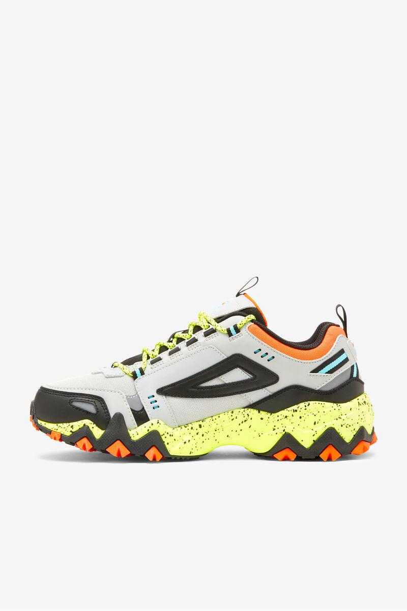 Men's Fila Oakmont Tr Running Shoes Black / Yellow | rVoVZDDGvak