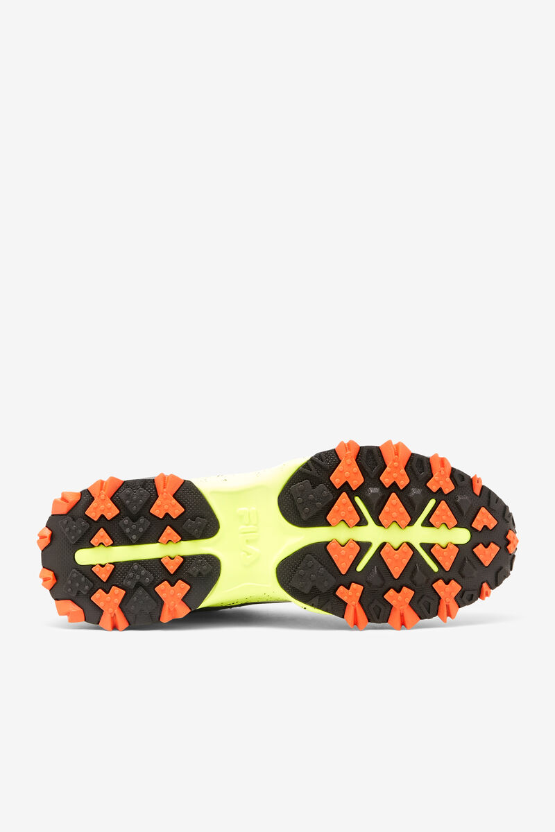 Men's Fila Oakmont Tr Running Shoes Black / Yellow | rVoVZDDGvak