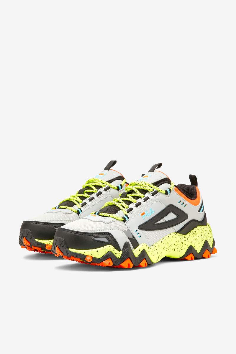 Men's Fila Oakmont Tr Running Shoes Black / Yellow | rVoVZDDGvak