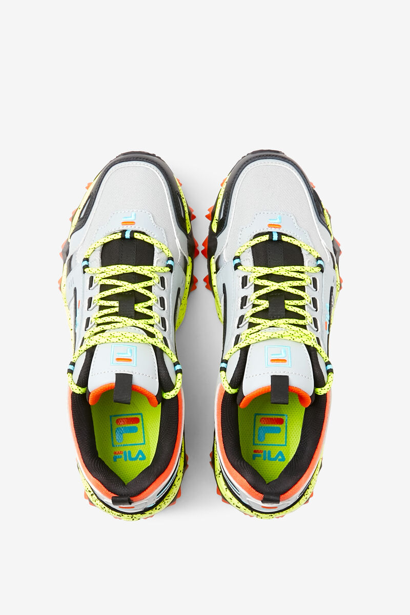 Men's Fila Oakmont Tr Running Shoes Black / Yellow | rVoVZDDGvak