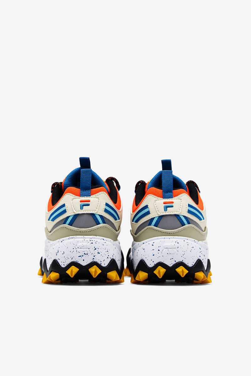 Men's Fila Oakmont Tr Running Shoes Blue / Red Orange | aEidANbeqAt