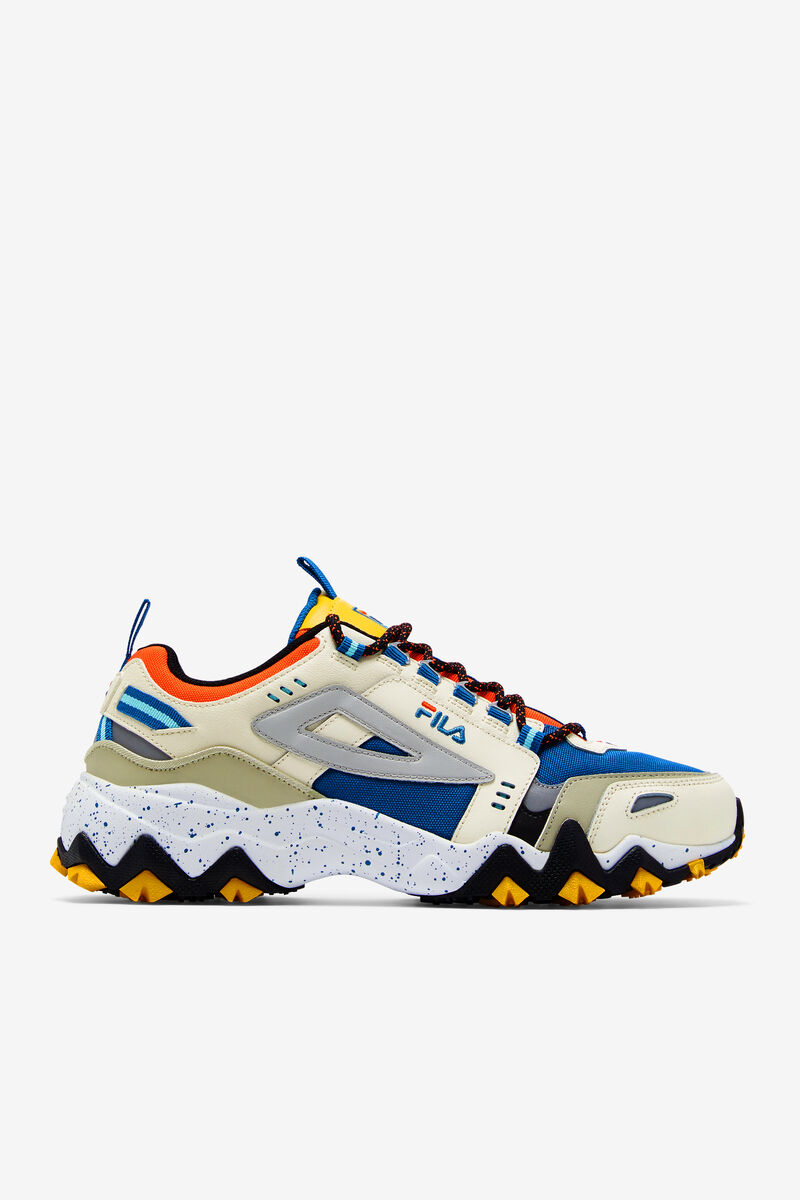 Men\'s Fila Oakmont Tr Running Shoes Blue / Red Orange | aEidANbeqAt