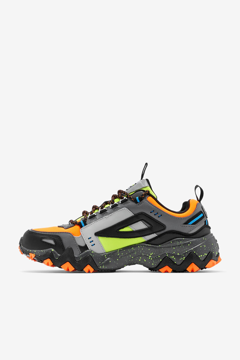Men's Fila Oakmont Tr Running Shoes Orange / Black / Yellow | HKorBo1CwtL