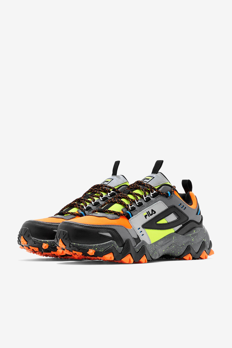 Men's Fila Oakmont Tr Running Shoes Orange / Black / Yellow | HKorBo1CwtL