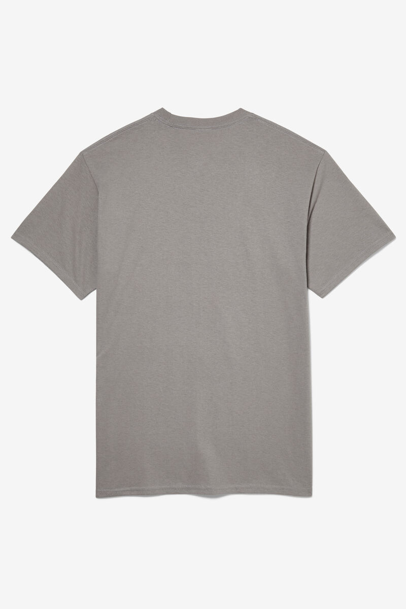 Men's Fila Optical Stitch T Shirts Grey | VfcQ774JIqJ