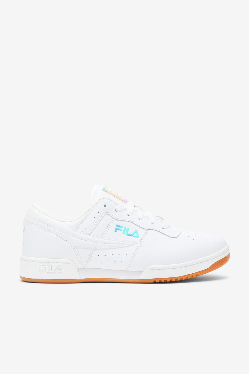 Men\'s Fila Original Fitness \'90s Flat Shoes White / Purple | HIzCEqffxEb