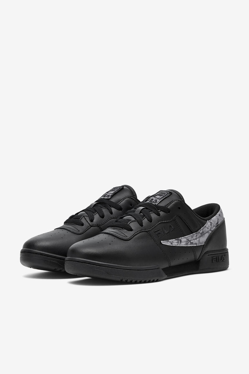 Men's Fila Original Fitness Flat Shoes Black / Black / Black | SVm7jc82V3m