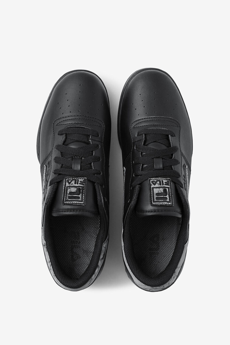Men's Fila Original Fitness Flat Shoes Black / Black / Black | SVm7jc82V3m