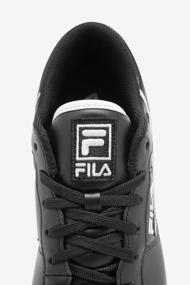 Men's Fila Original Fitness Flat Shoes Black / White / Black | UroOeM49Wok