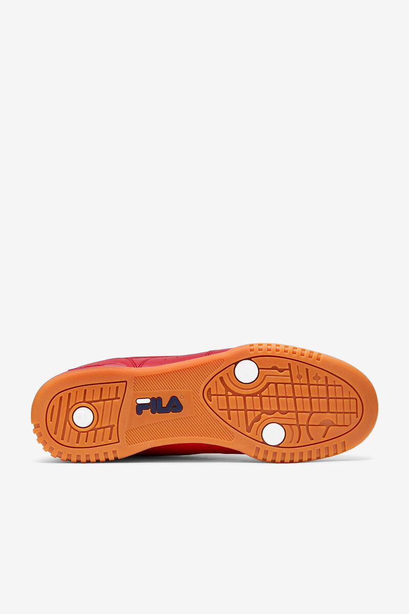Men's Fila Original Fitness Flat Shoes Red / Navy / White | R3sLVn6DjHS