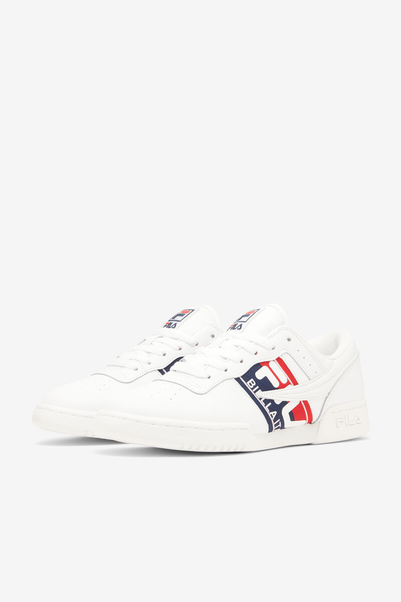 Men's Fila Original Fitness Logo Tape - Sneakers & Lifestyle | Fila Sneakers White / Navy / Red | qC
