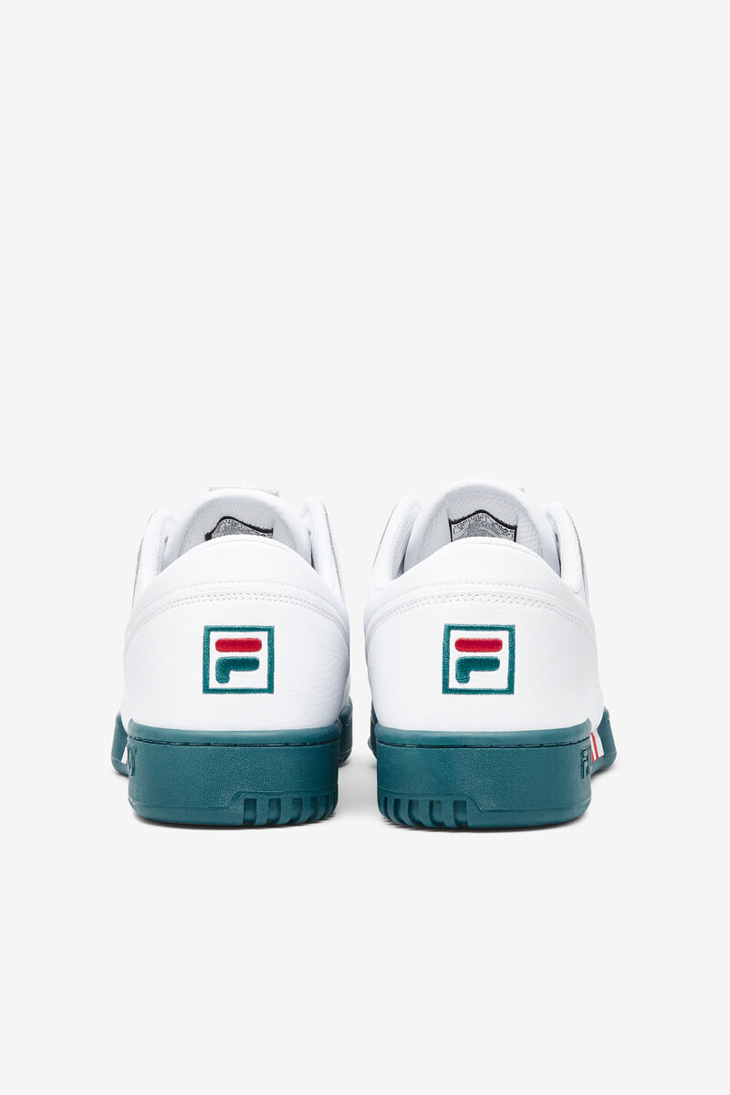 Men's Fila Original Fitness Op - Sneakers & Lifestyle | Fila Sneakers White / Red | 23NL3t5mERE