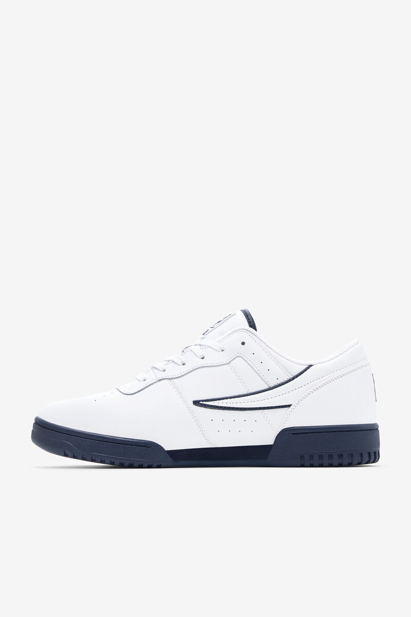 Men's Fila Original Fitness - Sneakers & Lifestyle | Fila Sneakers White / Blue / White | Kt4SYSy3JS