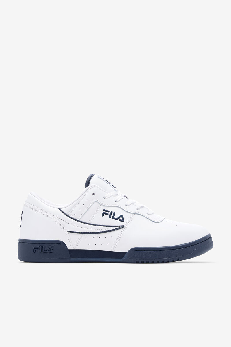 Men\'s Fila Original Fitness - Sneakers & Lifestyle | Fila Sneakers White / Blue / White | Kt4SYSy3JS