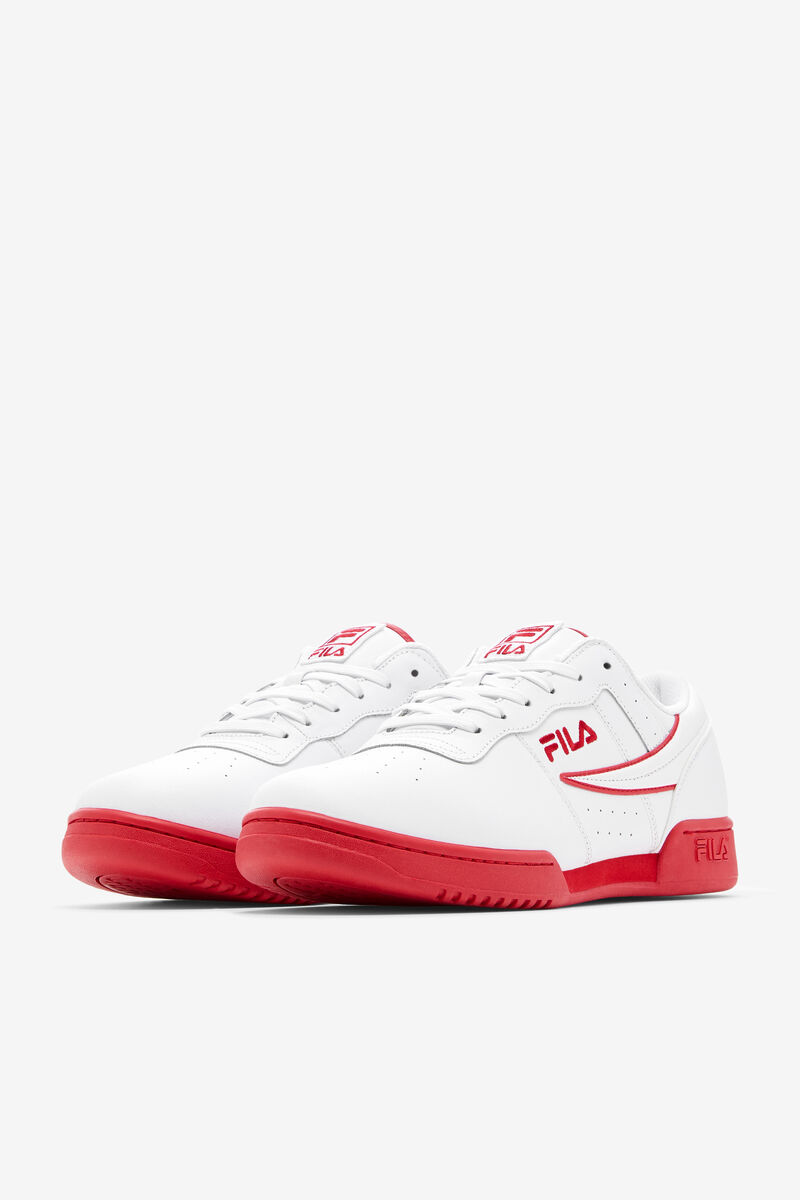 Men's Fila Original Fitness - Sneakers & Lifestyle | Fila Sneakers White / Red / White | kf6K4RVZRqt