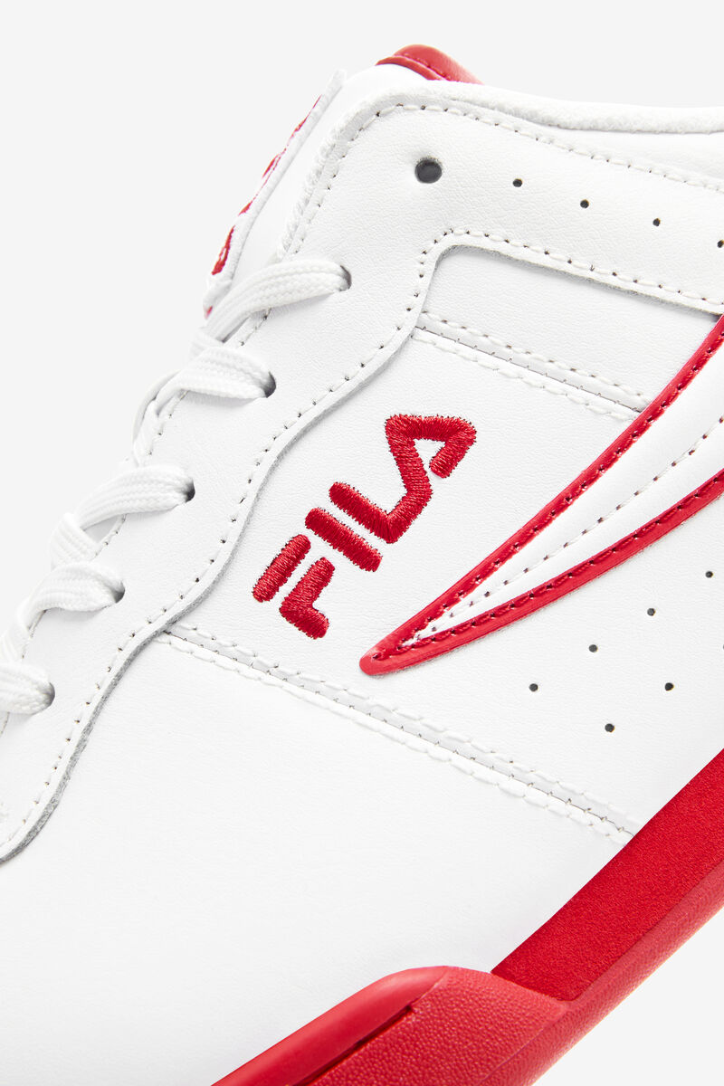 Men's Fila Original Fitness - Sneakers & Lifestyle | Fila Sneakers White / Red / White | kf6K4RVZRqt