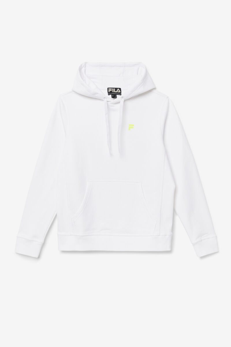 Men\'s Fila Phoenix Hoodie Hoodies White / Yellow | jfL3mMU5iT4