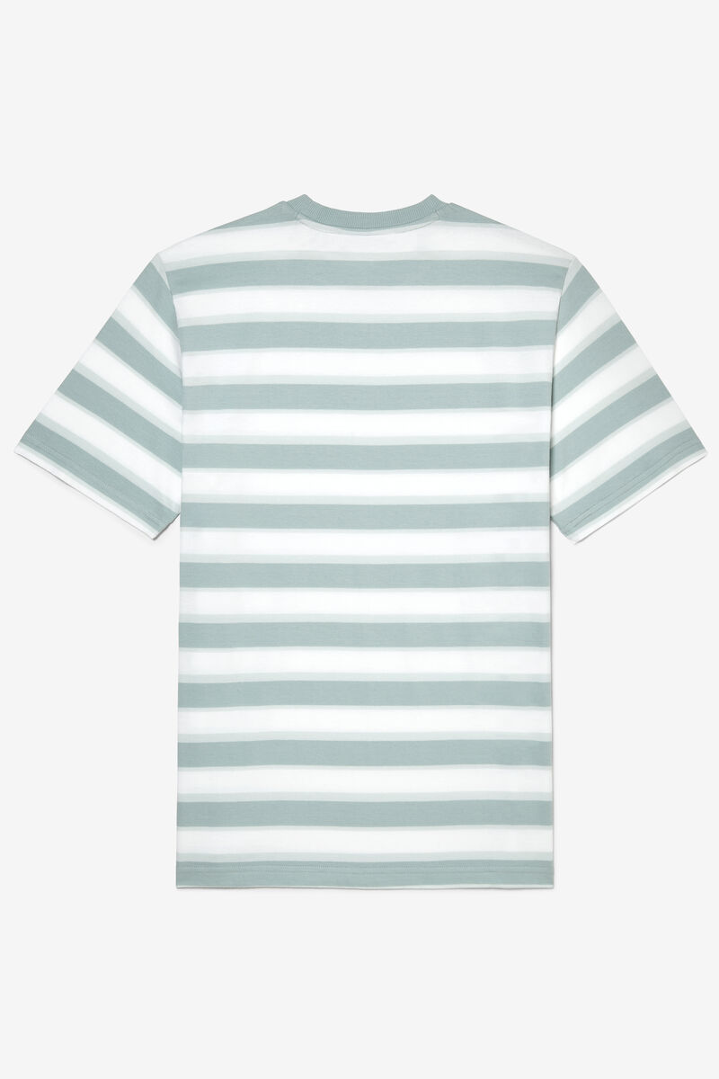 Men's Fila Pietersite T Shirts Blue / White | 8Fzxi3TNJfs