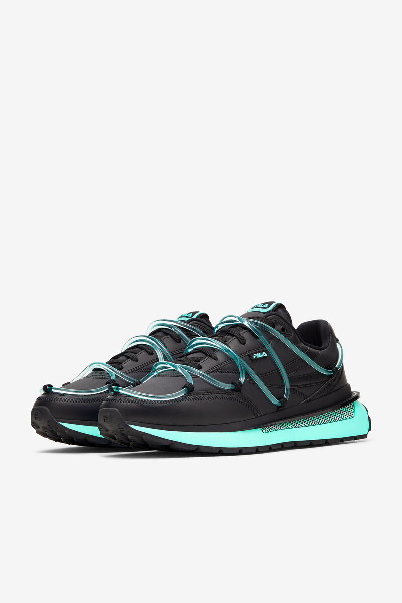Men's Fila Renno Glow In The Dark Sneaker | Fila Sneakers Black / Black / Dark | NfZEWimdGRG