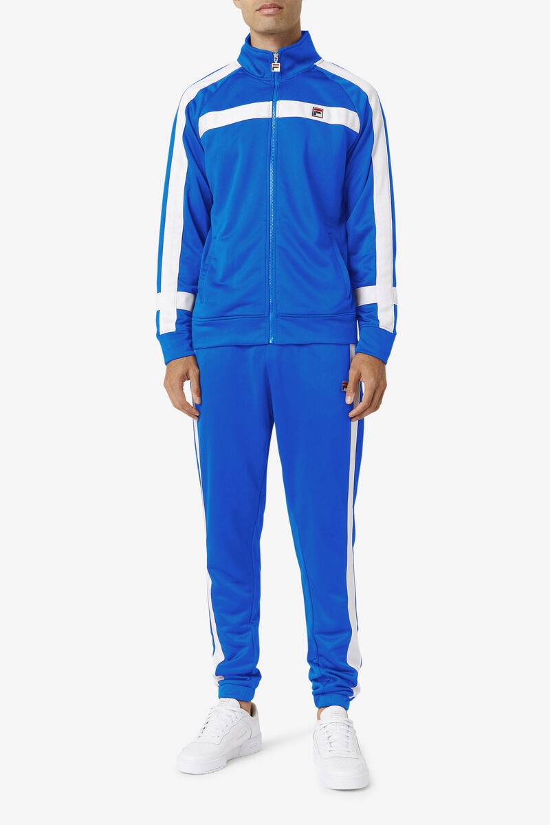Men's Fila Renzo Jacket Jackets Blue | f4zLsIKXcOx