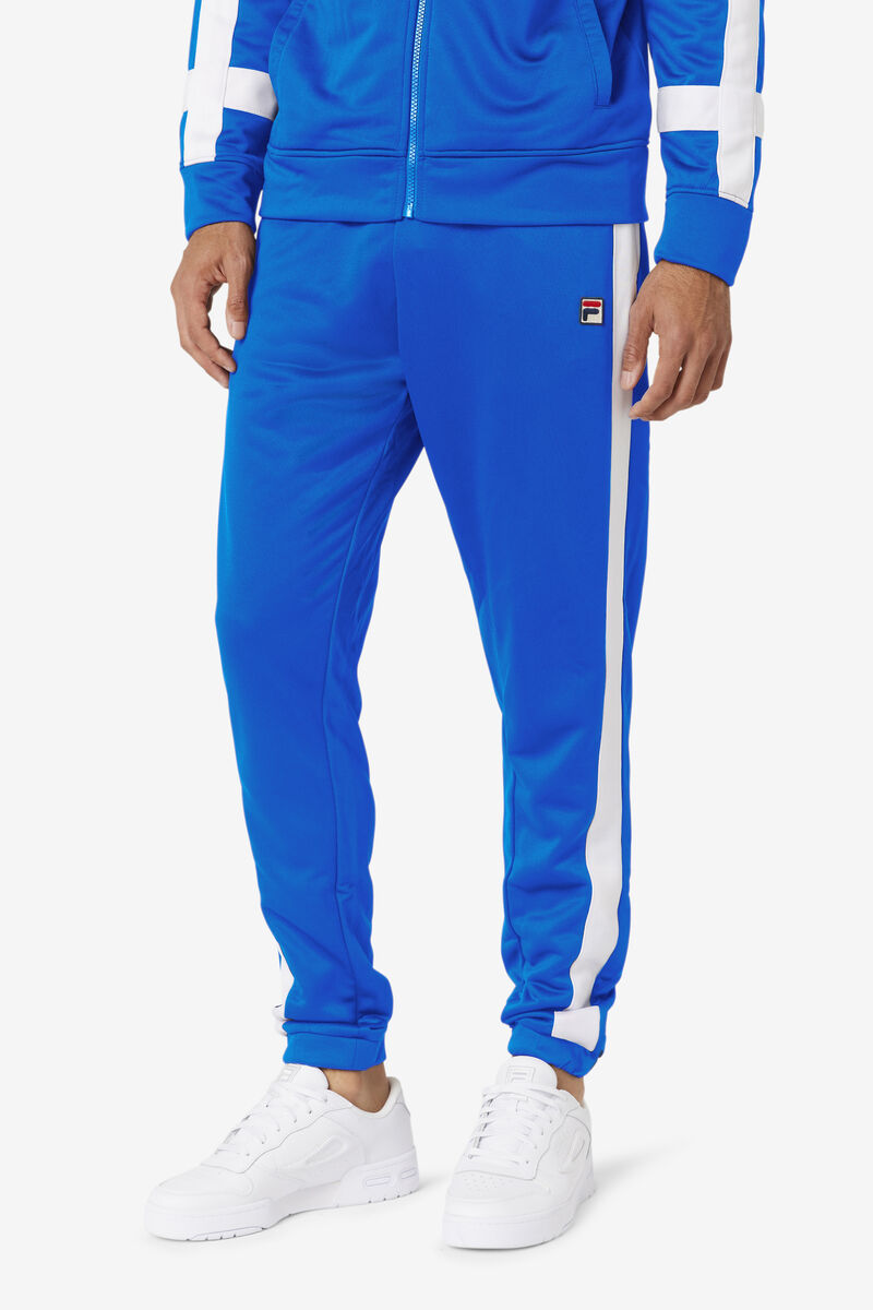 Men's Fila Renzo Pant Pants Blue / White | VzwHueM13uZ