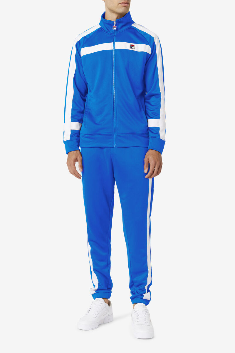 Men's Fila Renzo Pant Pants Blue / White | VzwHueM13uZ