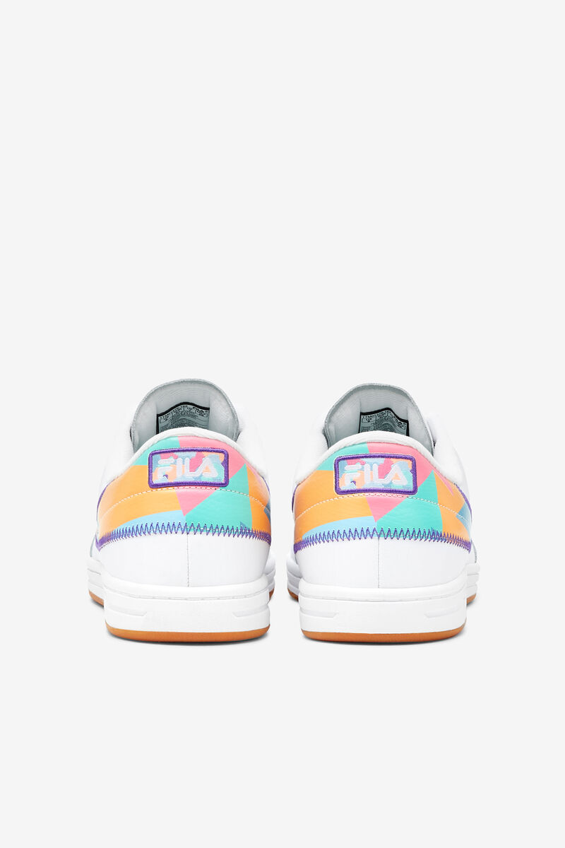 Men's Fila Retro Tennis 88 Shoes | Fila Sneakers White / Purple | zZZNdpKNDyV