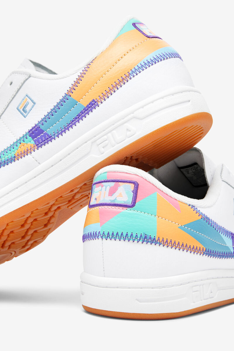 Men's Fila Retro Tennis 88 Shoes | Fila Sneakers White / Purple | zZZNdpKNDyV