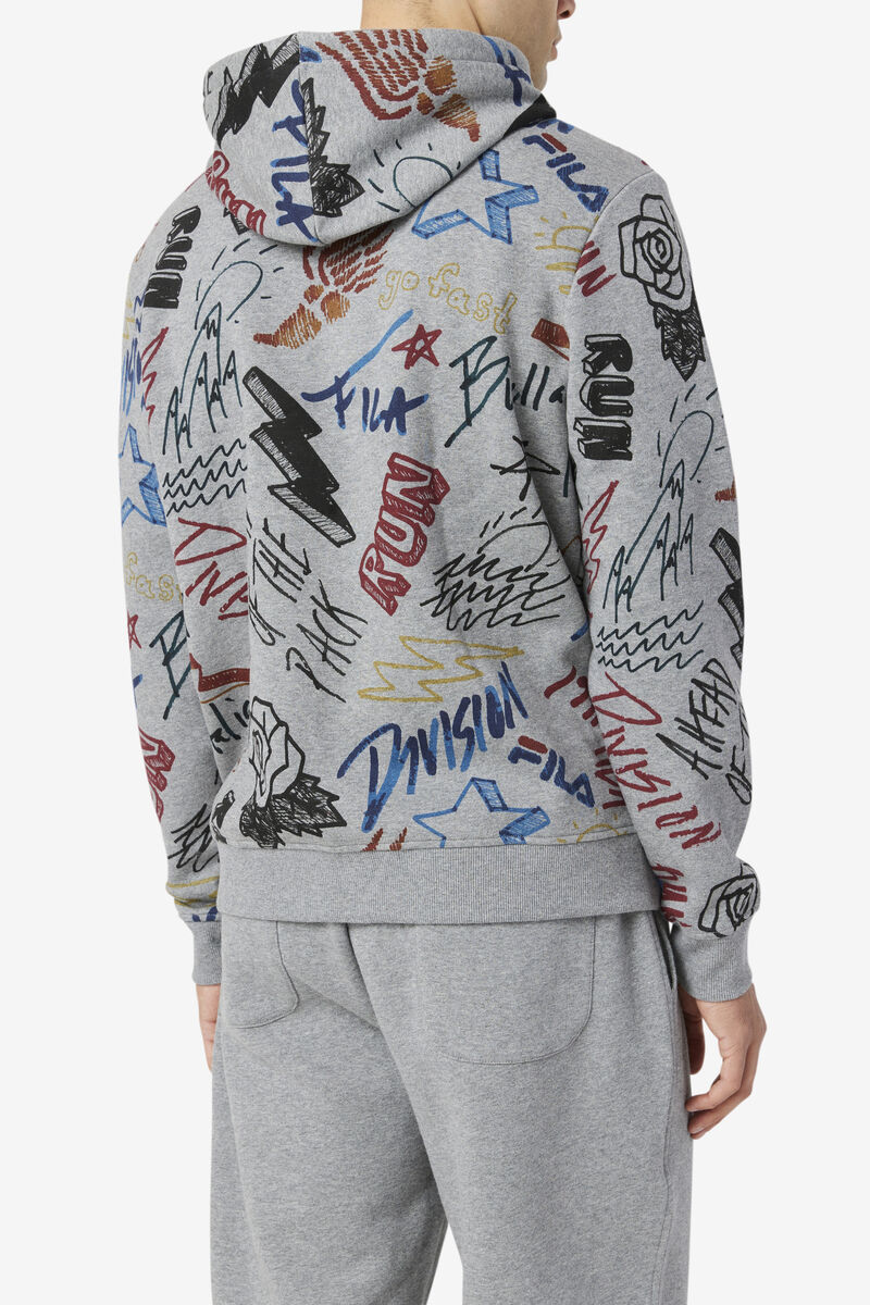 Men's Fila Sanani Hoodie Hoodies Multicolor | n1v5YcVUgzI