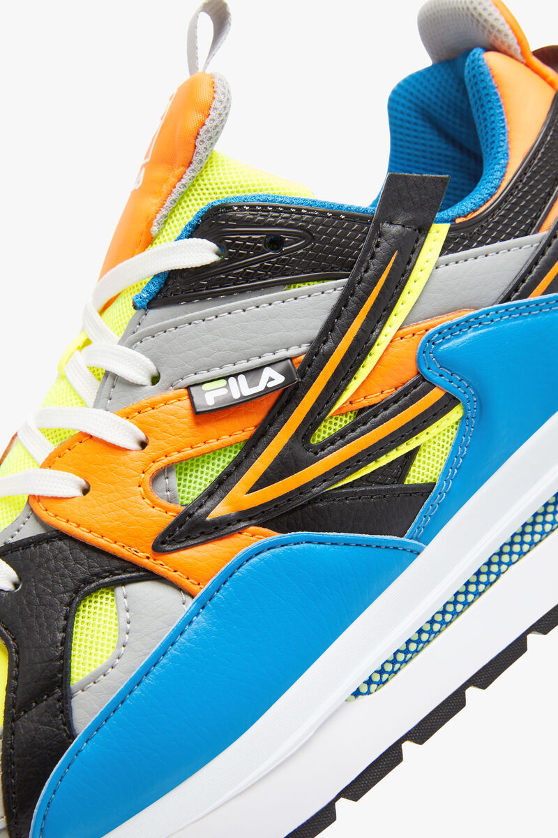 Men's Fila Sandenal Dad Shoes | Fila Sneakers Yellow / Black | AwExKc6JPtr