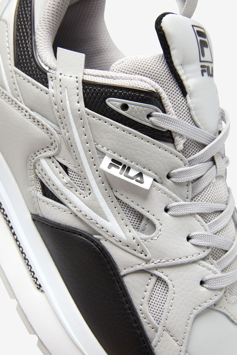 Men's Fila Sandenal Dad Shoes | Fila Sneakers White / Black / White | c5Lyt4STbOp