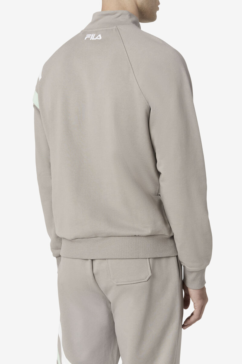 Men's Fila Stance Track Jacket Tracksuits White | 6XAzQ12vxWO