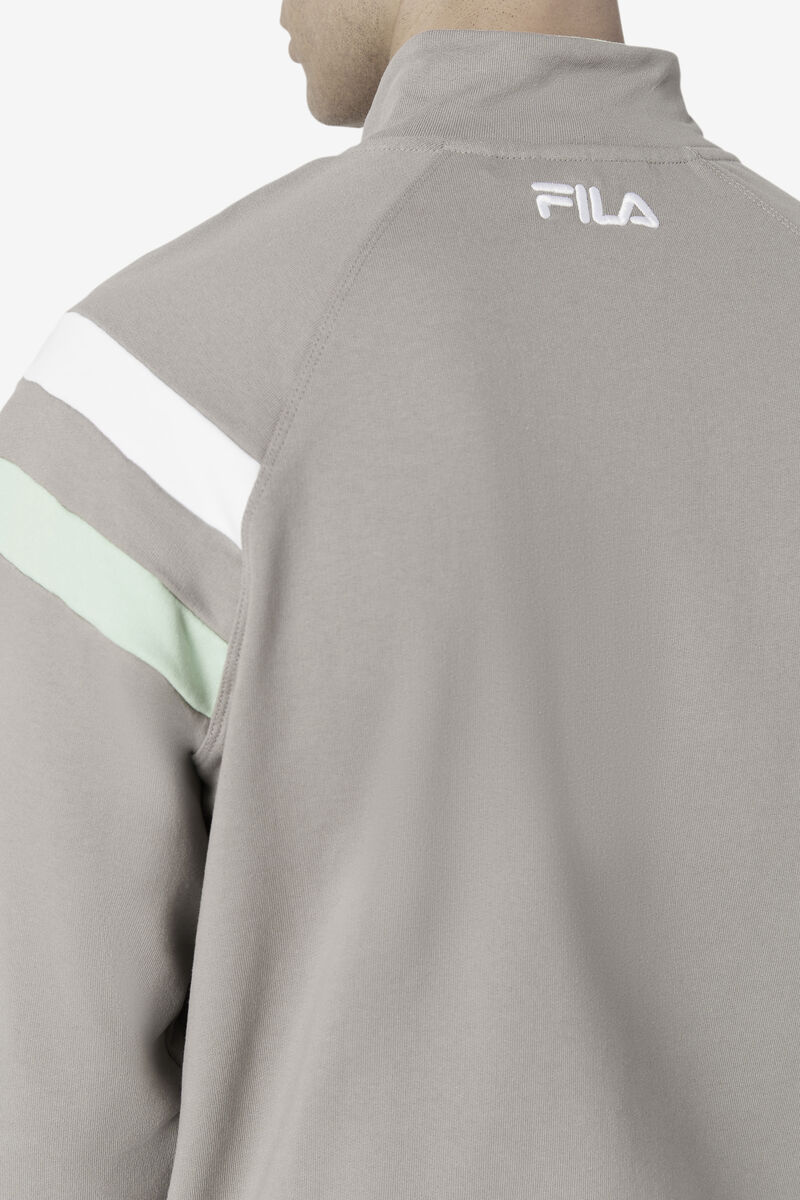 Men's Fila Stance Track Jacket Tracksuits White | 6XAzQ12vxWO