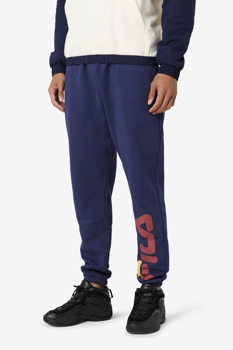 Men's Fila Sunday Jogger Pants Navy | HciWg2FnTBl