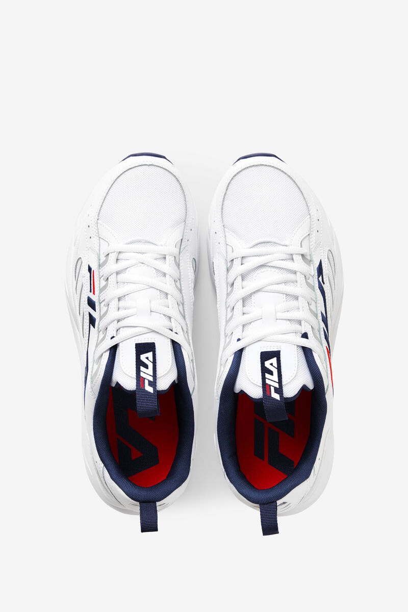 Men's Fila Surefire Chunky Dad Sneaker | Fila Sneakers White / Navy / Red | GPDnqxApMuw