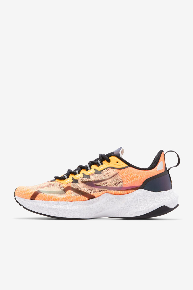 Men's Fila Tactik 3 Impulse Tennis Shoe | Fila Sneakers Orange / Black / White | d3Kj1SQBo2K