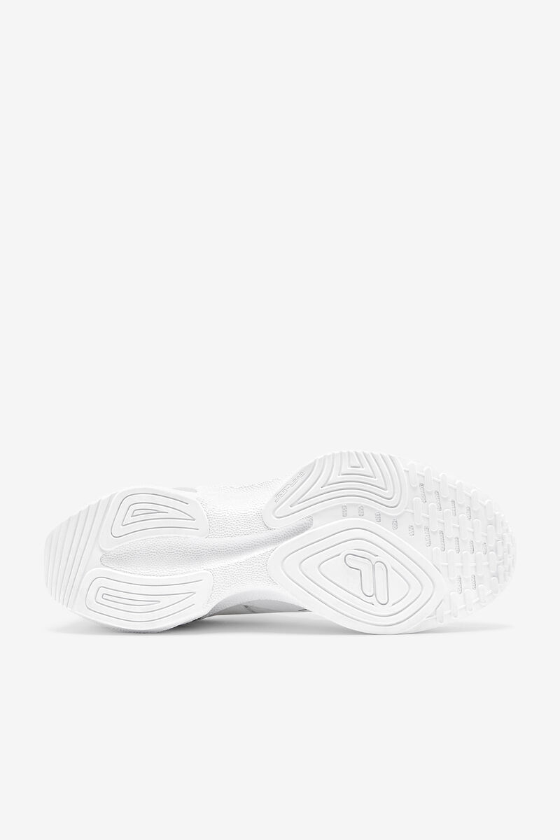 Men's Fila Tactik 5 Nucleus Tennis Shoe | Fila Sneakers White / Metal Silver / White | 8eiZ4XcAB8K