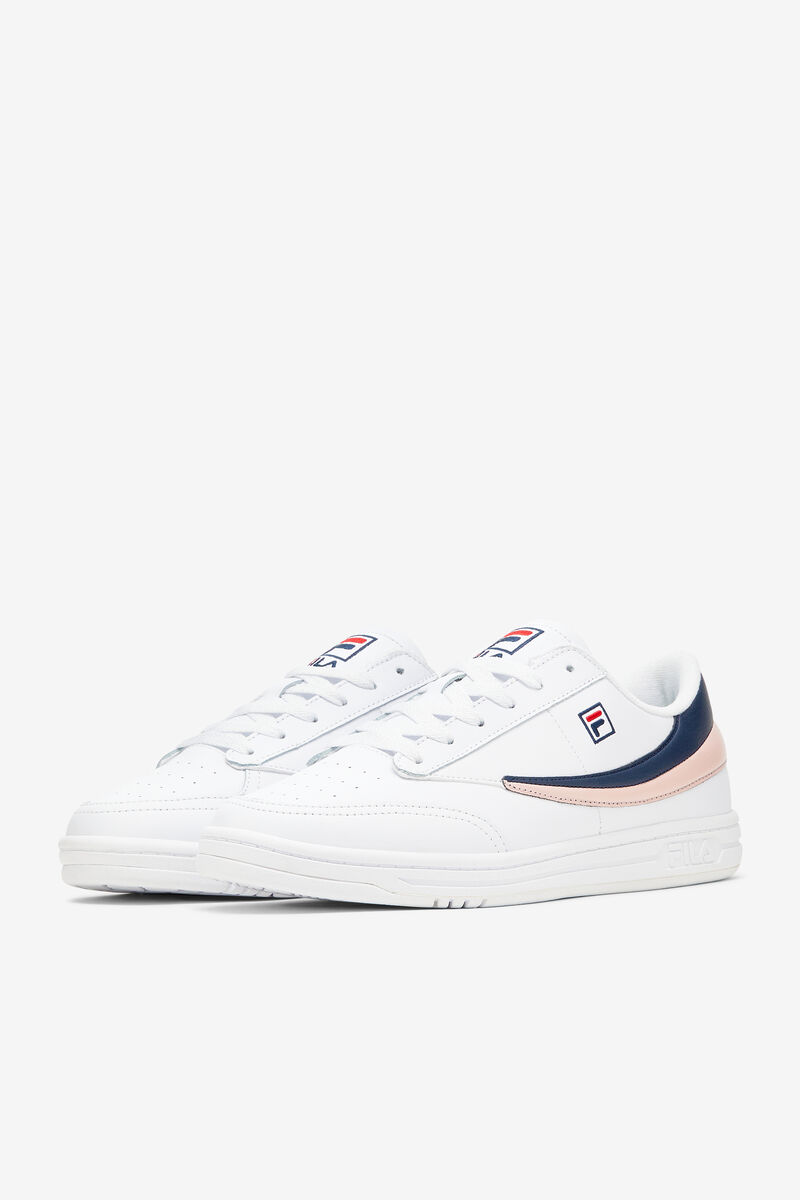 Men's Fila Tennis 88 Classic Sneaker | Fila Sneakers White / Navy / Pink | Ath5TYxDmEH