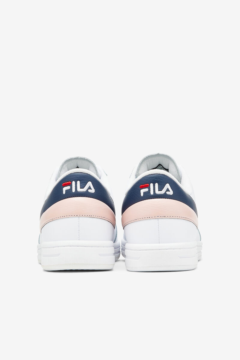 Men's Fila Tennis 88 Classic Sneaker | Fila Sneakers White / Navy / Pink | Ath5TYxDmEH