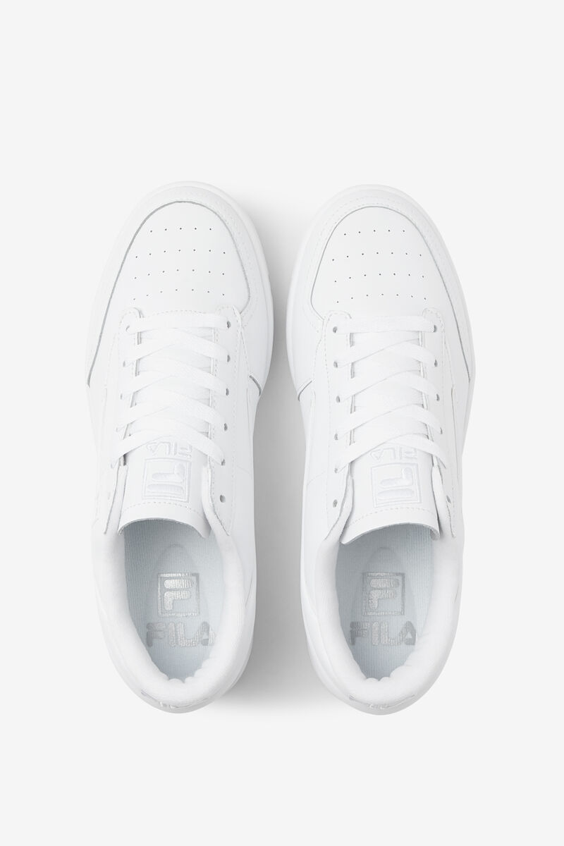Men's Fila Tennis 88 Low Top Tennis Shoe | Fila Sneakers White / White / White | ZTmKWizAtPv