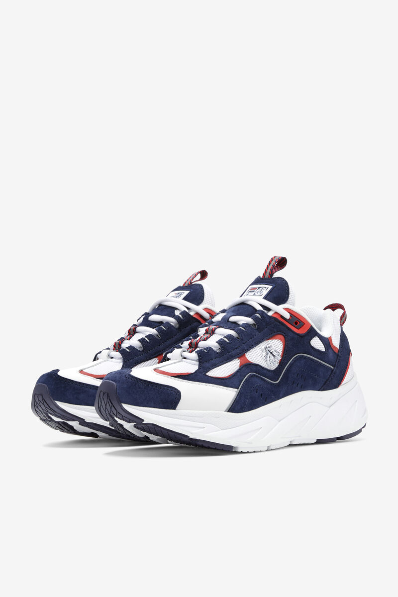 Men's Fila Trigate Chunky Sneakers X Brooks Brothers | Fila Sneakers White / Navy / Red | djEnCeXsS5