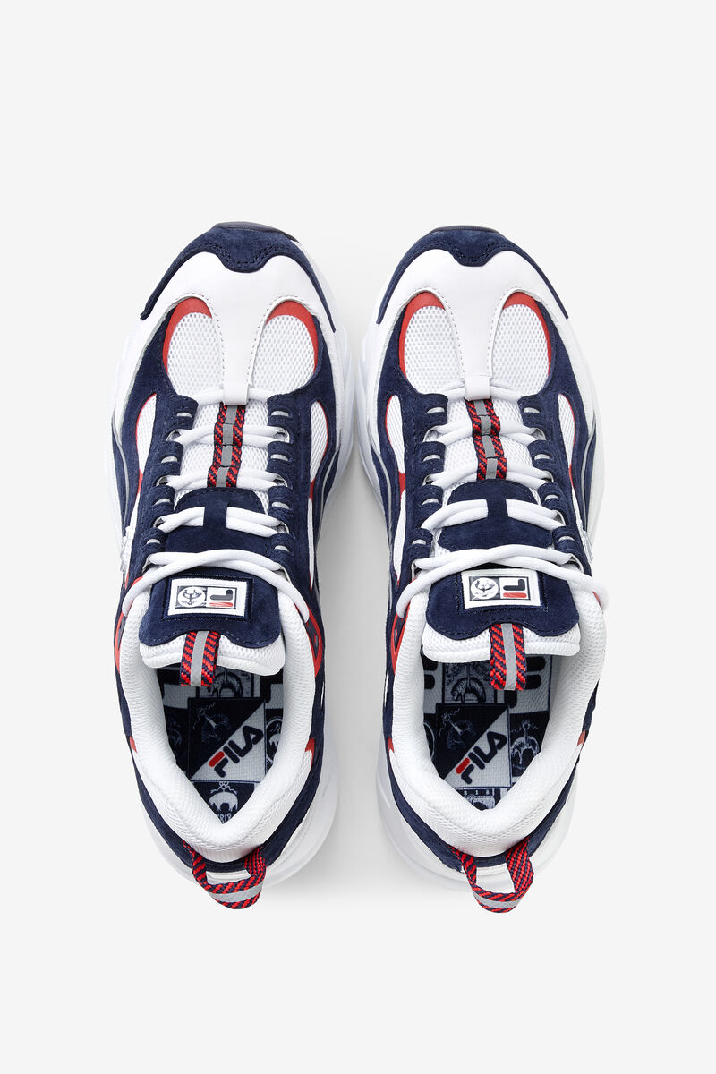 Men's Fila Trigate Chunky Sneakers X Brooks Brothers | Fila Sneakers White / Navy / Red | djEnCeXsS5