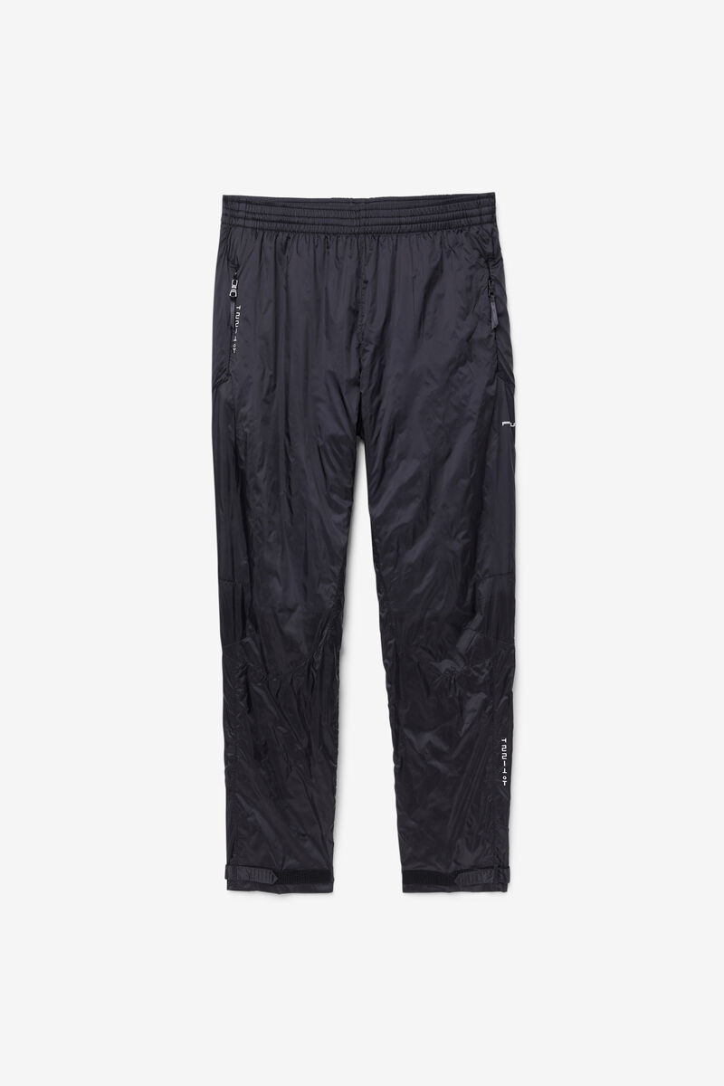 Men\'s Fila Vega Wind Pant Tracksuits Black / White / Black | sqknAkjQ6lI