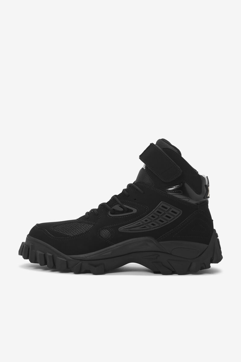 Men's Fila Yak Black Winter Sneaker Boots | Fila Sneakers Black / Black | hbHCLkYbSz3