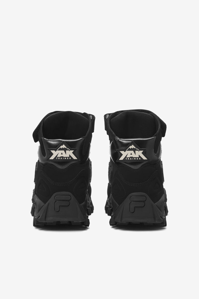 Men's Fila Yak Black Winter Sneaker Boots | Fila Sneakers Black / Black | hbHCLkYbSz3